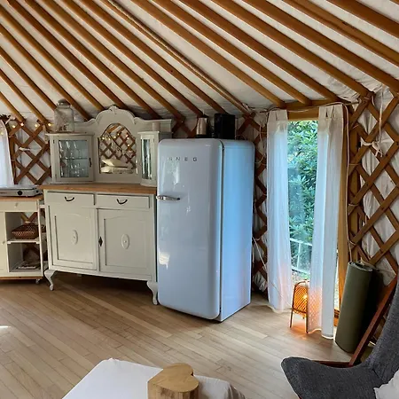 Ons Yurt Huisje In Het Bos Hollandsche Rading Exterior photo