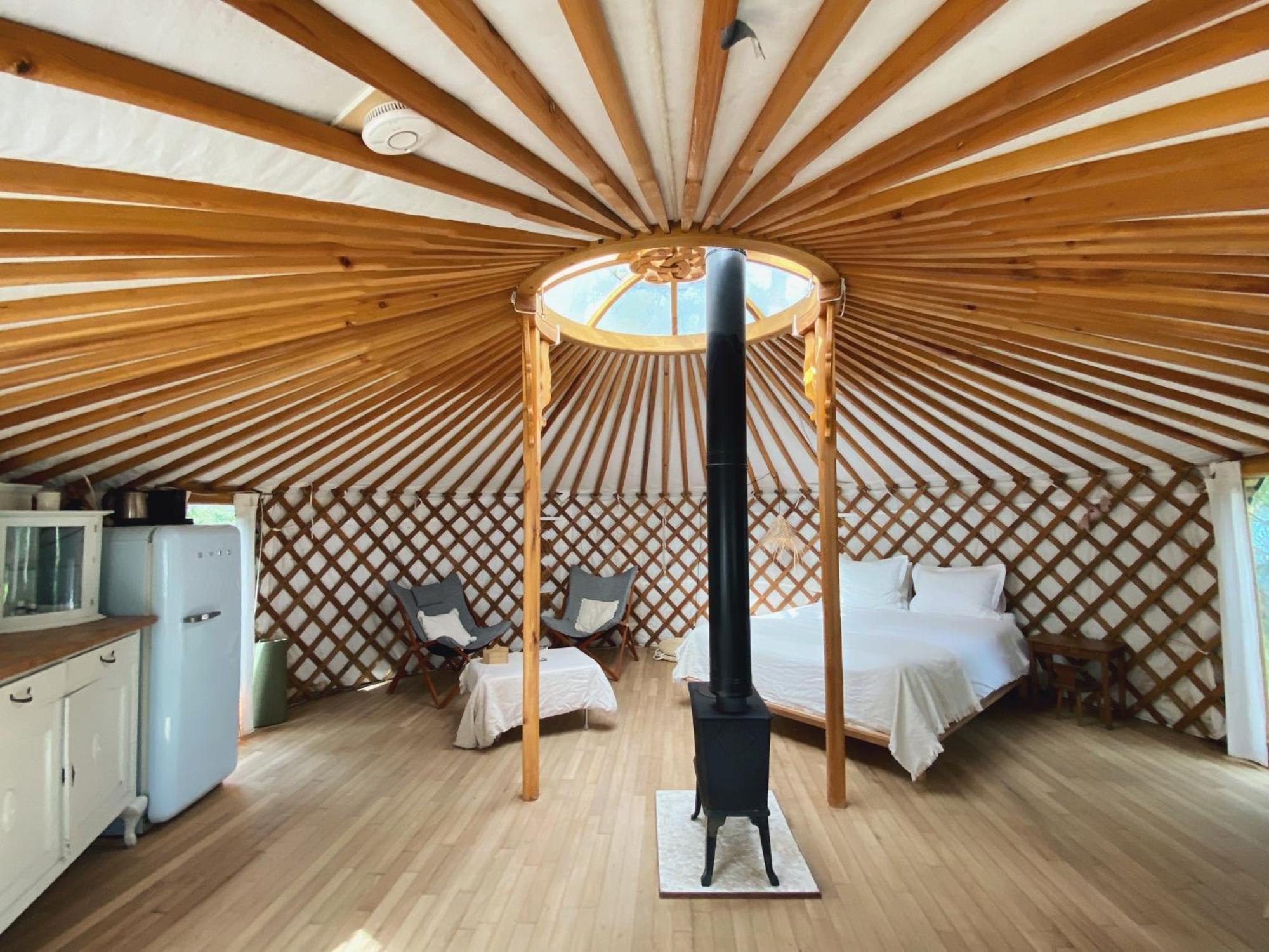 Ons Yurt In Het Bos *